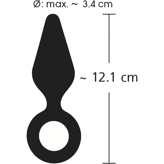 Чёрная анальная пробка Soft Touch Plug S - 12,1 см - You2Toys. Фотография 4.