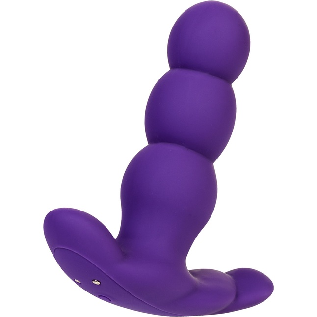 Фиолетовый анальный вибратор Nalone Pearl - 12,5 см