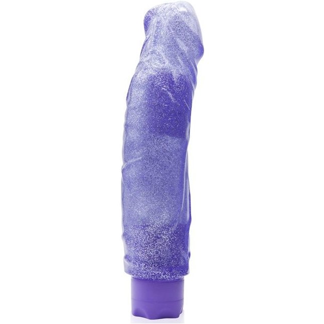 Фиолетовый водонепроницаемый вибратор JELLY JOY SWEET MOVE MULTI-SPEED VIBE - 20 см - Jelly Joy