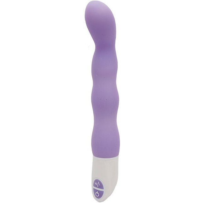 Фиолетовый вибромассажёр BOUNDLESS BEAUTY - 16,5 см