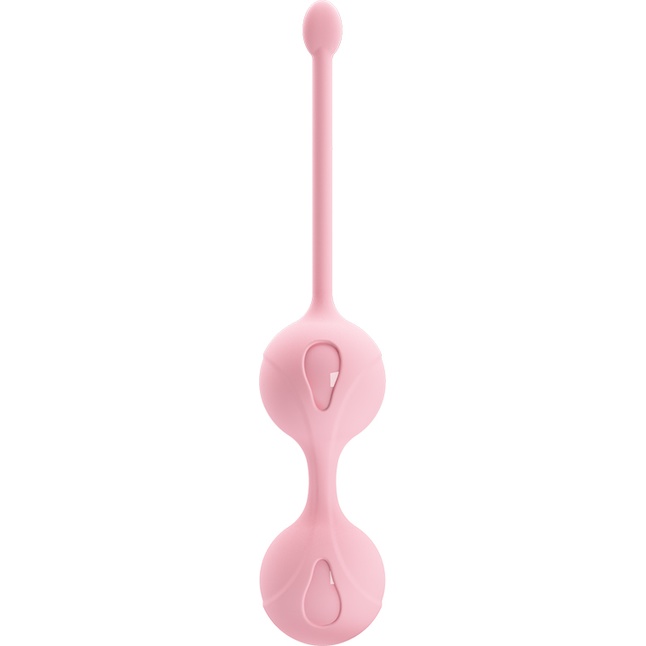 Нежно-розовые вагинальные шарики Kegel Tighten Up I - Pretty Love. Фотография 2.
