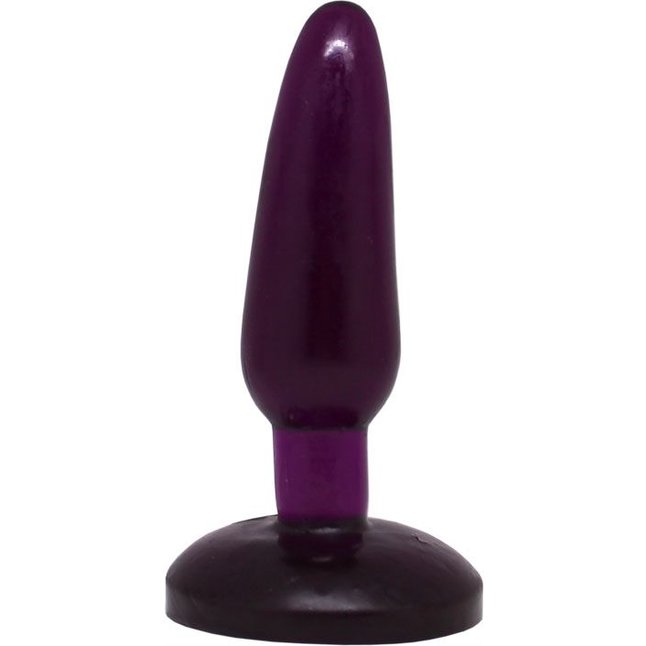 Фиолетовая анальная пробка HONEY DOLLS - 16 см