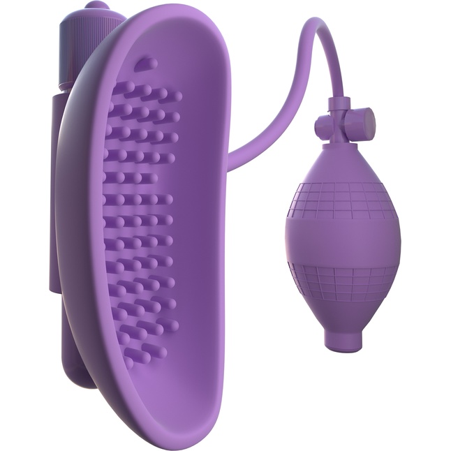 Сиреневая вакуумная вибропомпа для вагины Sensual Pump-Her - Fantasy For Her. Фотография 2.
