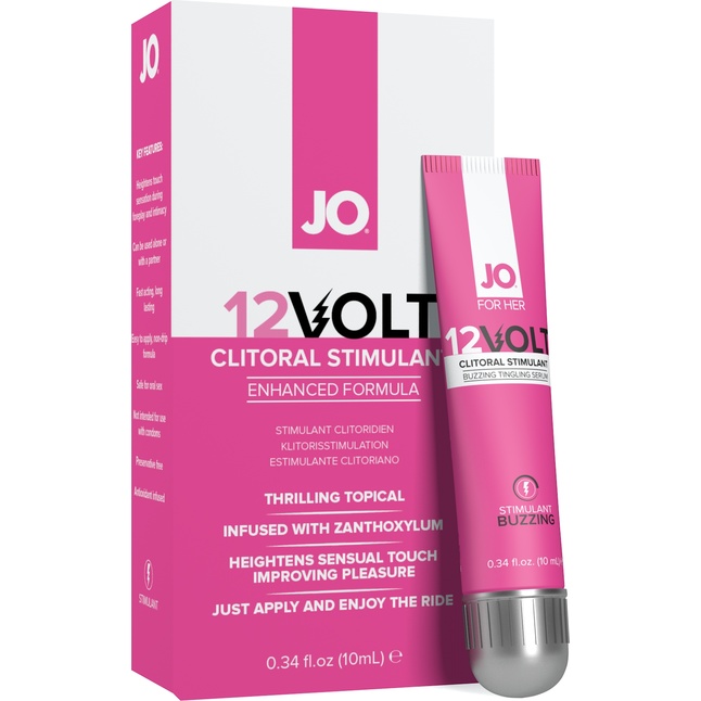 Возбуждающая сыворотка мощного действия JO Volt 12V - 10 мл - JO Clitoral Gels