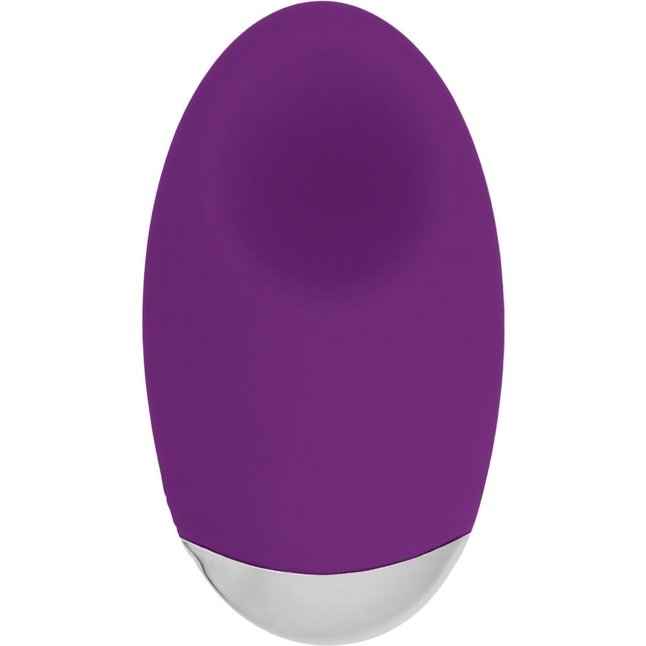 Фиолетовый клиторальный вибростимулятор Ynez - 11,5 см - Simplicity