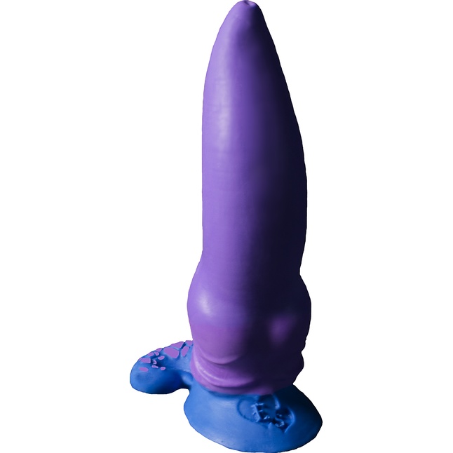 Фиолетовый фаллоимитатор Зорг small - 21 см
