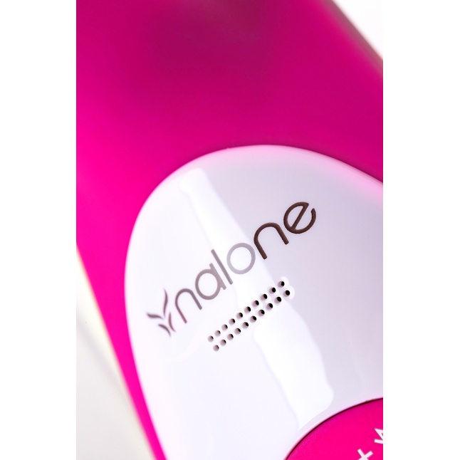 Розовый вибратор Nalone Rhythm с клиторальным стимулятором - 21,6 см. Фотография 7.