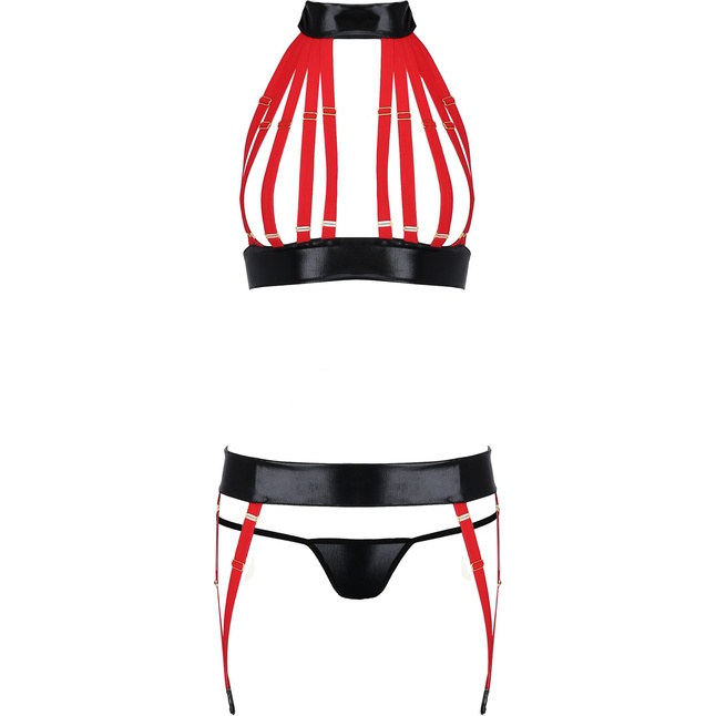 Ультра сексуальный комплект из стреп-лент Aziza. Фотография 3.