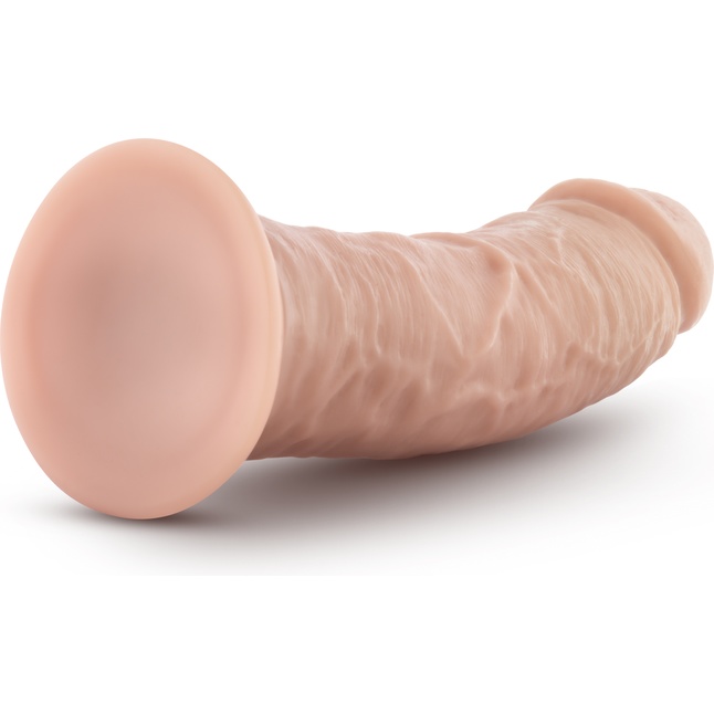 Телесный фаллоимитатор 8 Inch Cock With Suction Cup - 20,3 см. - Dr. Skin. Фотография 3.