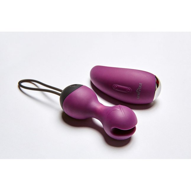 Фиолетовые виброшарики с вибропультом SuperNova - Infinite collection. Фотография 3.