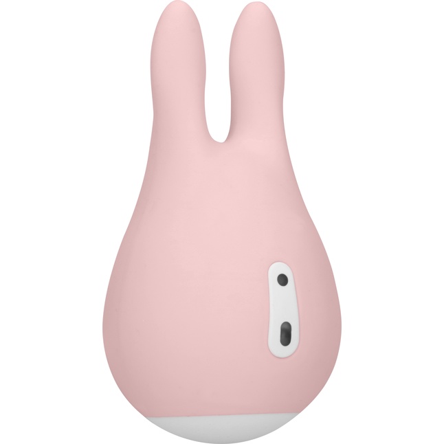 Розовый клиторальный стимулятор Sugar Bunny - 9,5 см - Loveline. Фотография 2.