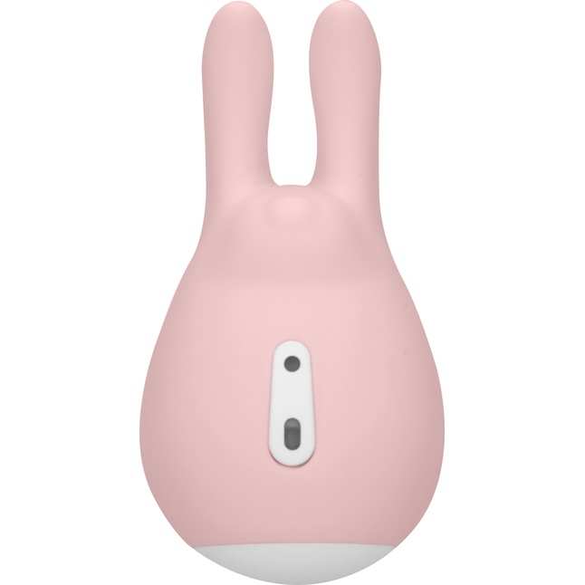 Розовый клиторальный стимулятор Love Bunny - 9,4 см - Loveline