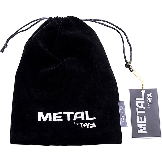Черно-серебристые зажимы для сосков с кольцом для пениса TOYFA Metal - Metal. Фотография 3.