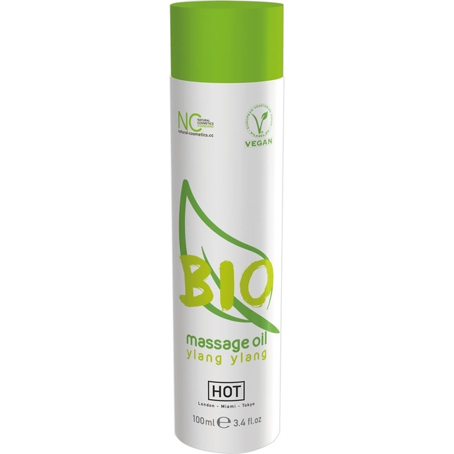 Массажное масло BIO Massage oil ylang ylang с ароматом иланг-иланга - 100 мл - BIO