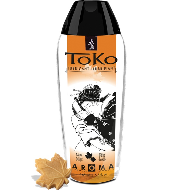Интимный гель TOKO Maple Delight с ароматом кленового сиропа - 165 мл