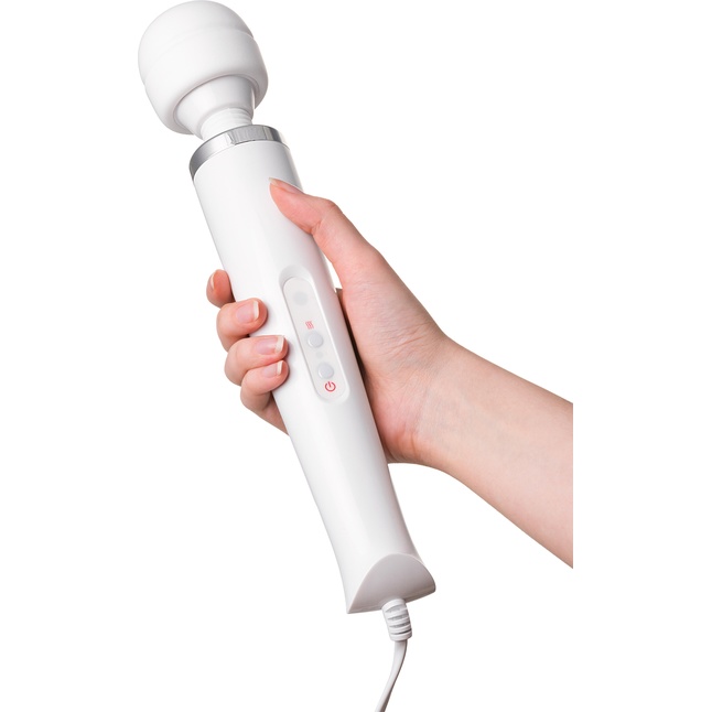 Белый жезловый вибромассажер L EROINA Super Massager - L EROINA. Фотография 2.