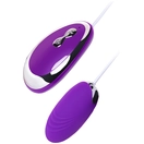  Фиолетовое виброяйцо A-Toys - 6,5 см. 