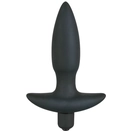  Анальная вибровтулка с 5 скоростями вибрации Vibrating Plug Small - 13 см. 