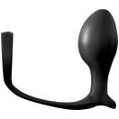  Эрекционное кольцо Ass-Gasm Cockring Advanced Plug с анальной пробкой 