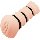  Мастурбатор-вагина с утягивающими кольцами Rossi Flesh 3D 