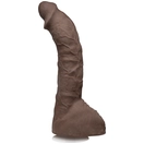  Коричневый фаллоимитатор-гигант Prince Yahshua ULTRASKYN 10.5” Cock with Removable Vac-U-Lock Suction Cup - 27,4 см. 