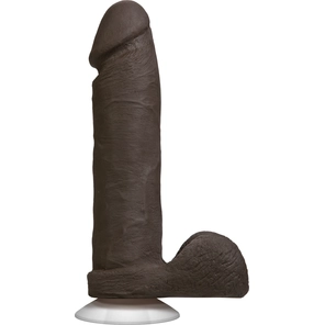  Темнокожий фаллоимитатор The Realistic Cock ULTRASKYN 20,57 см 
