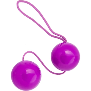  Фиолетовые вагинальные шарики BI-BALLS 