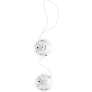  Серебристые шарики VIBRATONE DUO BALLS SILVER BLISTERCARD 