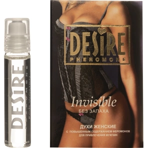  Женские духи с феромонами DESIRE Invisible без запаха 5 мл 