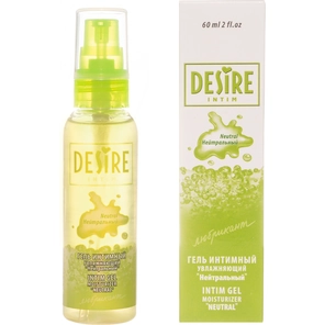  Интимный лубрикант DESIRE с нейтральным ароматом 60 мл 