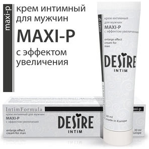  Увеличивающий интимный крем для мужчин MAXI-P 30 мл 