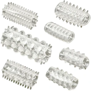  Набор из 7 насадок с различным рельефом 7 Piece Ring Set 