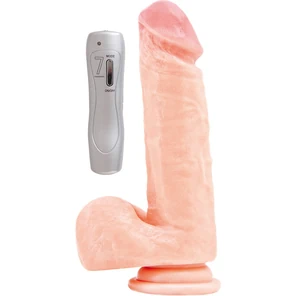  Реалистичный вибратор с пультом RealStick #101 19 см 