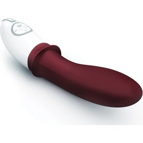  Бордовый мужской вибратор Billy Bordeaux 17,4 см 