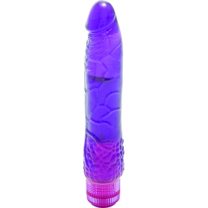  Водонепроницаемый фиолетовый вибромассажер H2O PATRIOT WATERPROOF VIBRATOR 19 см 