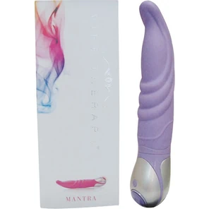  Фиолетовый вибратор Mantra из серии VIBE THERAPY 19 см 