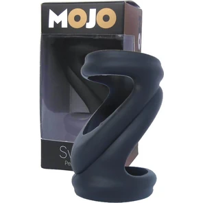  Черная силиконовая насадка-эректор Mojo Svelte 
