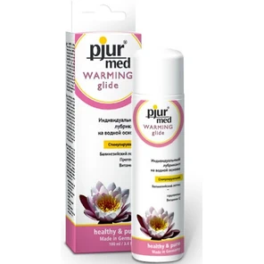  Стимулирующий лубрикант с экстрактом лотоса pjur MED Warming glide 100 мл 