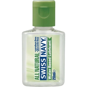  Гипоаллергенный лубрикант Swiss Navy All Natural Water Base Lubricant 20 мл 