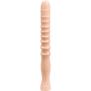  Телесный анальный стимулятор Anal Twist 29 см 