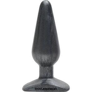  Серая анальная пробка PLATINUM SILICONE THE BIG END 13,5 см 