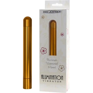  Золотой вибратор из алюминия ALUMINATION 