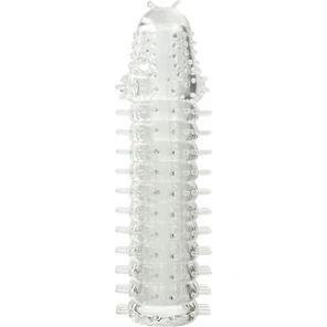  Прозрачная силиконовая насадка-удлинитель Super Stretch 