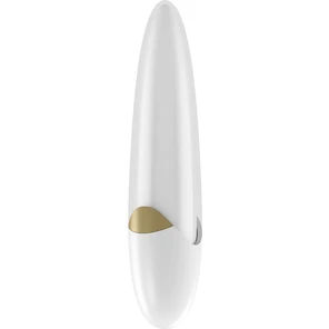  Белый мини-вибратор D2 11,5 см 