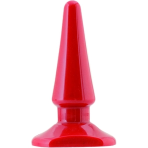  Красная анальная втулка Black Red 10 см 