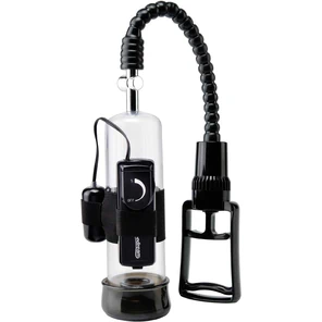  Мужская вакуумная помпа с вибрацией Deluxe Vibrating Power Pump 20 см 