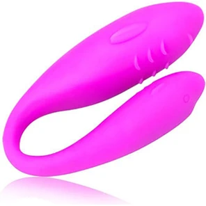  Вибромассажер для пар U-образной формы Pleasure 