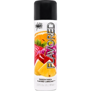  Лубрикант Wet Flavored Passion Punch с ароматом фруктов 89 мл 