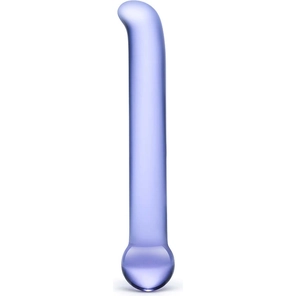  Гладкий стеклянный стимулятор G-Spot Tickler 17 см 