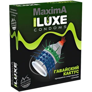  Презерватив LUXE Maxima «Гавайский кактус» 1 шт 